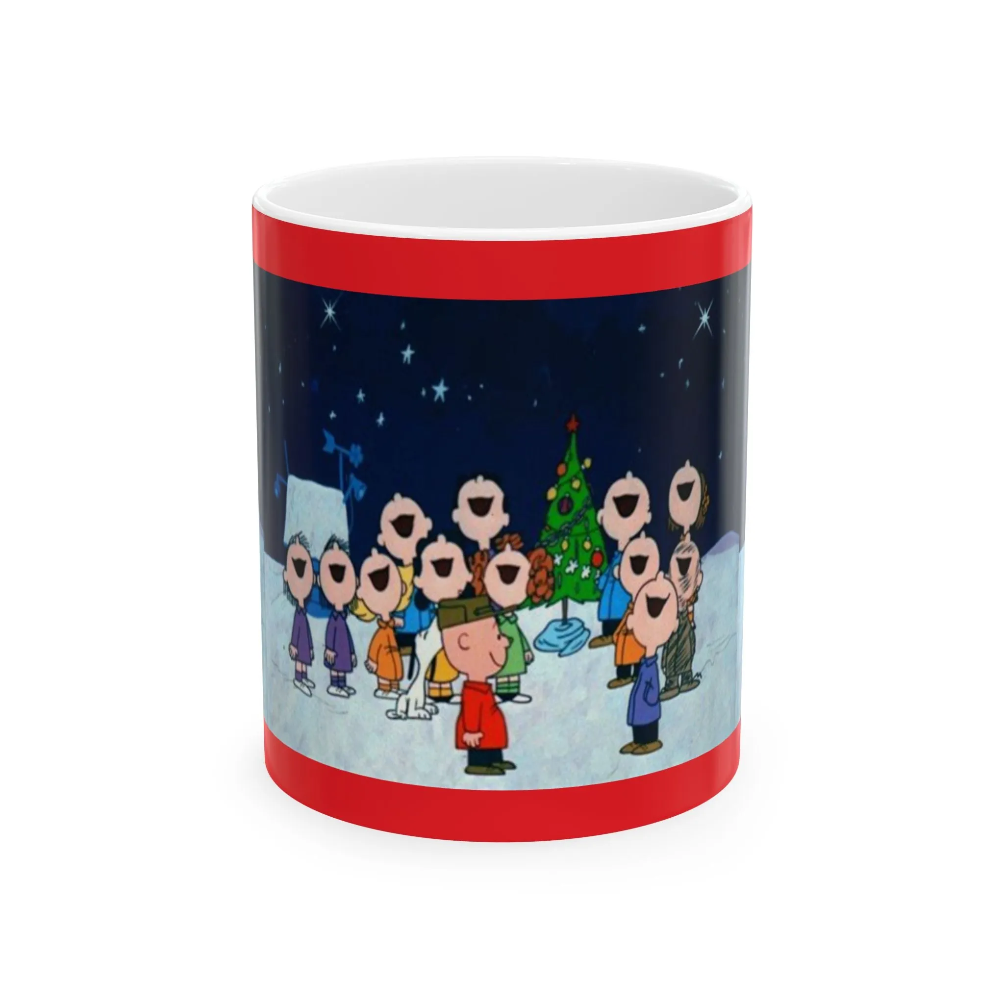 Princess Grace Christmas Cheer Ceramic Mug – 11oz & 15oz - Holiday Spirit Design