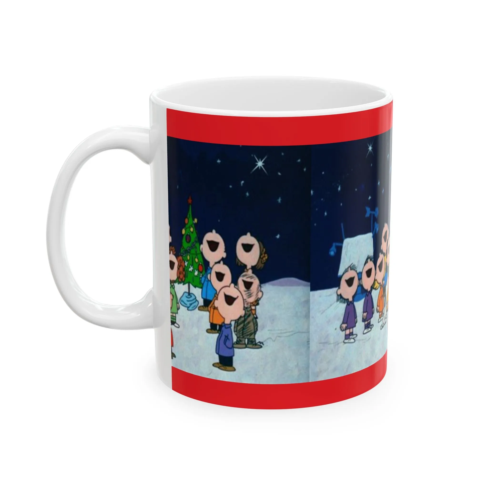 Princess Grace Christmas Cheer Ceramic Mug – 11oz & 15oz - Holiday Spirit Design