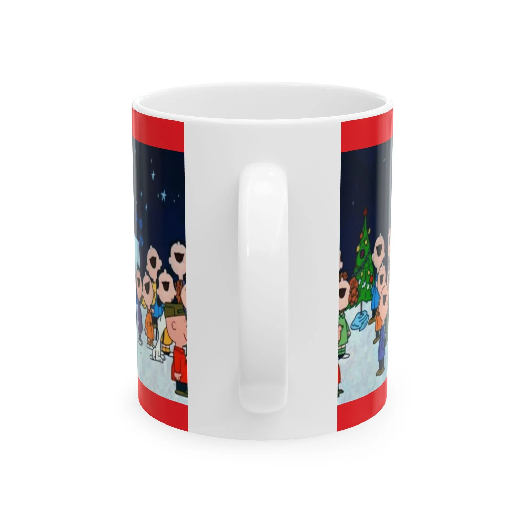 Princess Grace Christmas Cheer Ceramic Mug – 11oz & 15oz - Holiday Spirit Design