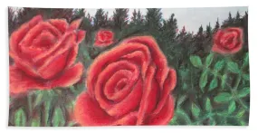 Pure Roses ~ Bath Towel