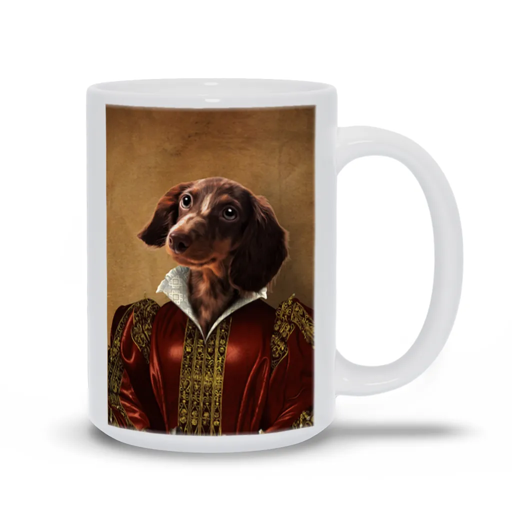 QUEEN TISENSHAL CUSTOM PET PORTRAIT MUG