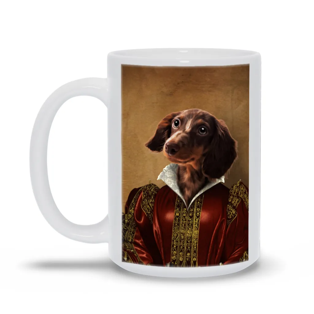 QUEEN TISENSHAL CUSTOM PET PORTRAIT MUG