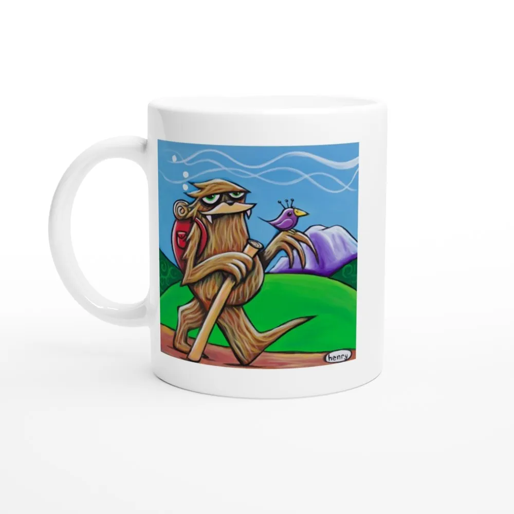 "Sasquatch Hiking" Mug