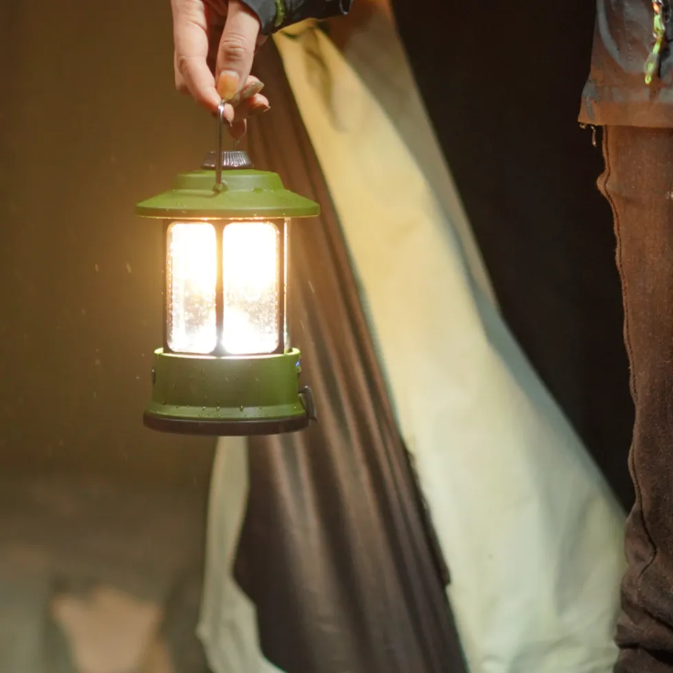 Rechargeable Portable Outdoor LED Lantern & Powerbank