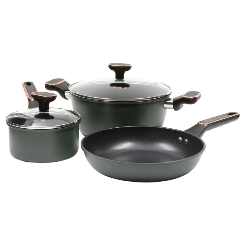 Refined Ironed 5Pcs Non-Stick Cookware Ay129-0013