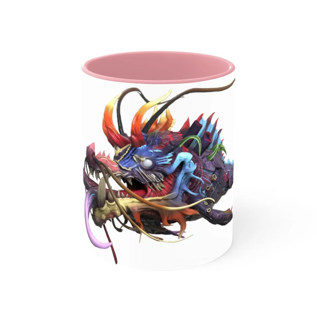 Ryuuk the Fish Dragon God Accent Mug