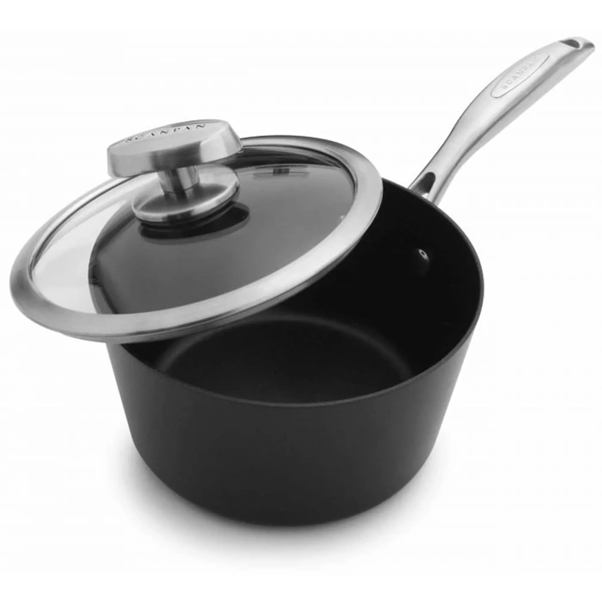 Scanpan PRO IQ Stratanium Sauce Pan With Lid, 2-Qt