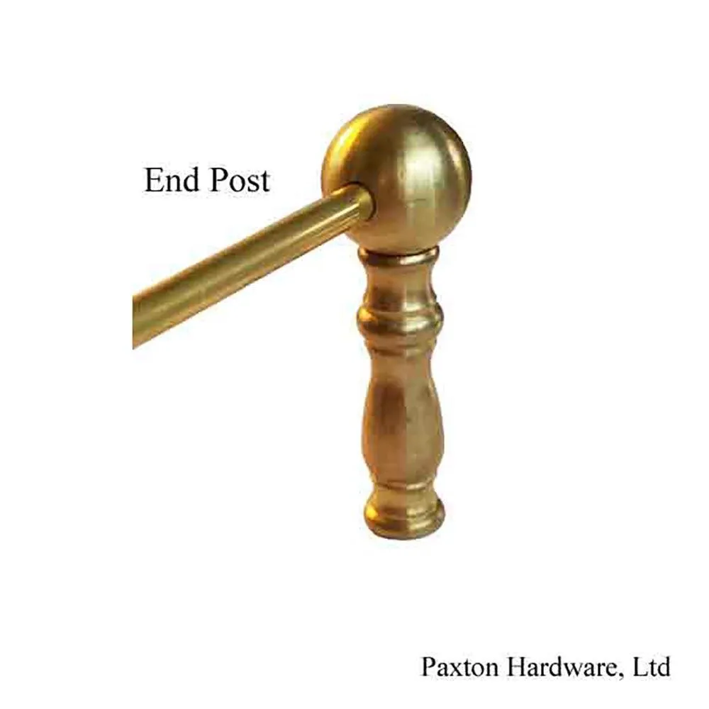 Shelf Rail End Post