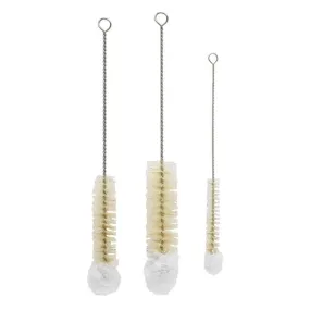 Siege Lambs Wool Soft Tip Brushes, Set of 3