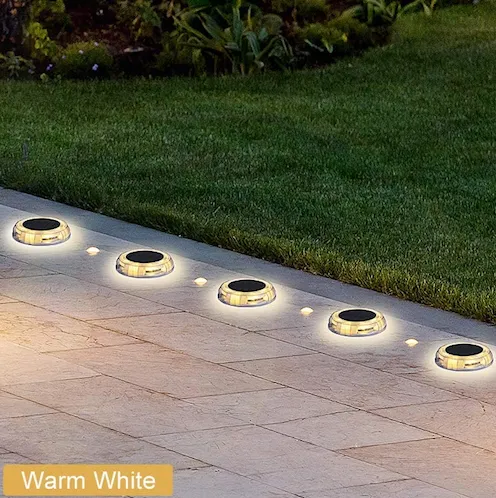 Solar Deck garden inground light