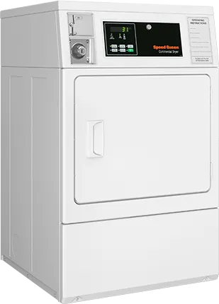 Speed Queen SDENCAGS173TW01 Electric Dryer - Coin-Operated - Front Control