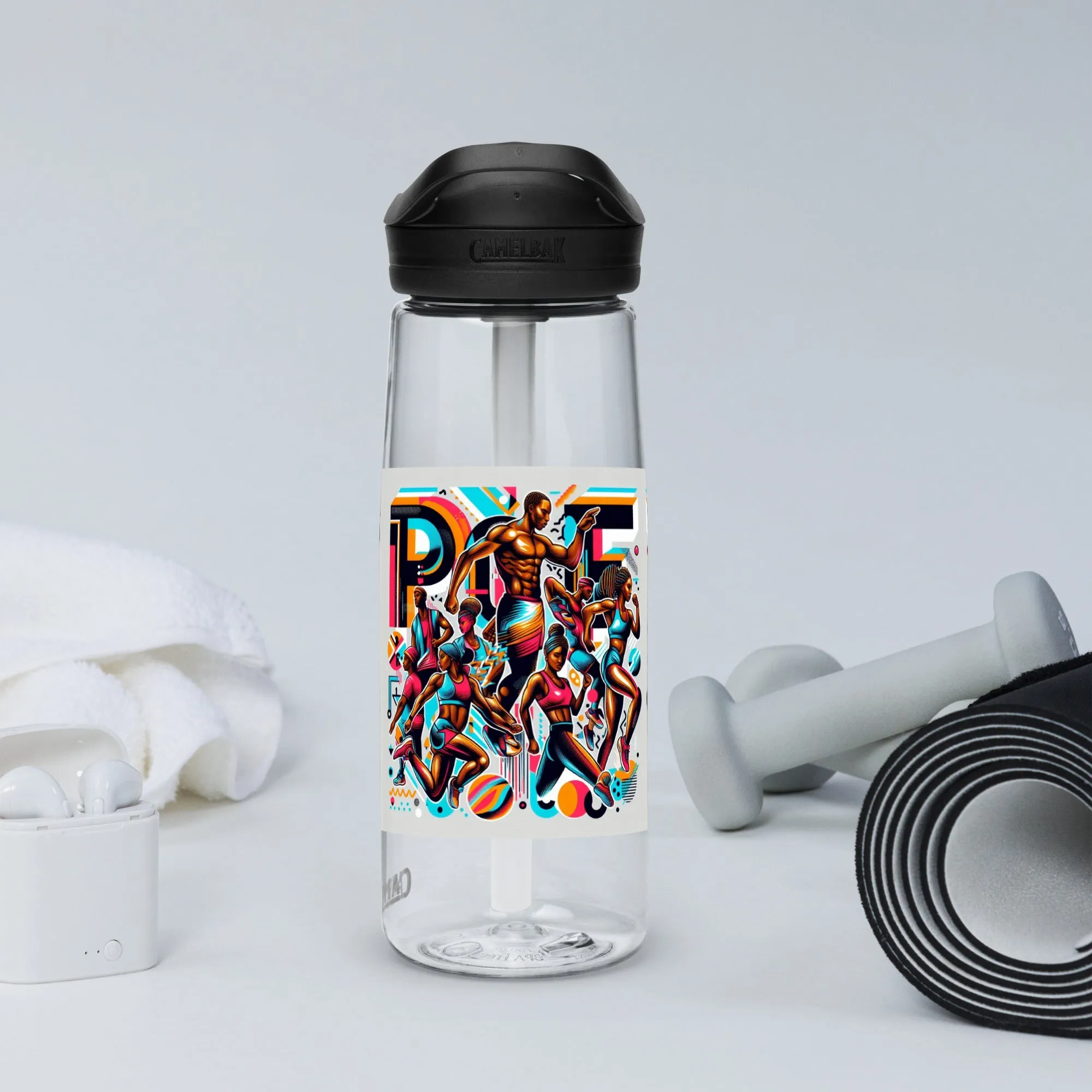 Sports water bottle