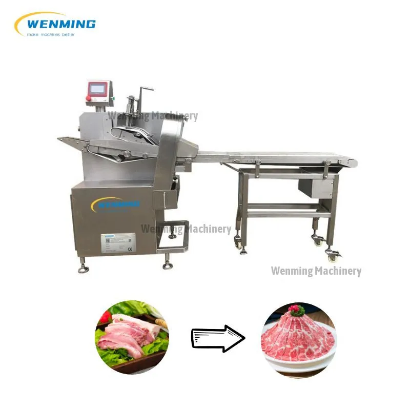 Stainless Steel Automatic Beef Slicer Meat Cutting Machine Meat Shaver