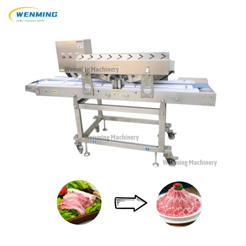 Stainless Steel Automatic Beef Slicer Meat Cutting Machine Meat Shaver