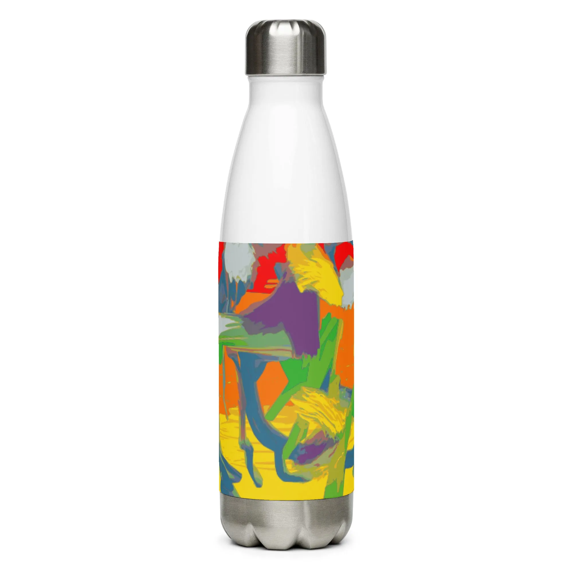 Stainless Steel Water Bottle Graffiti