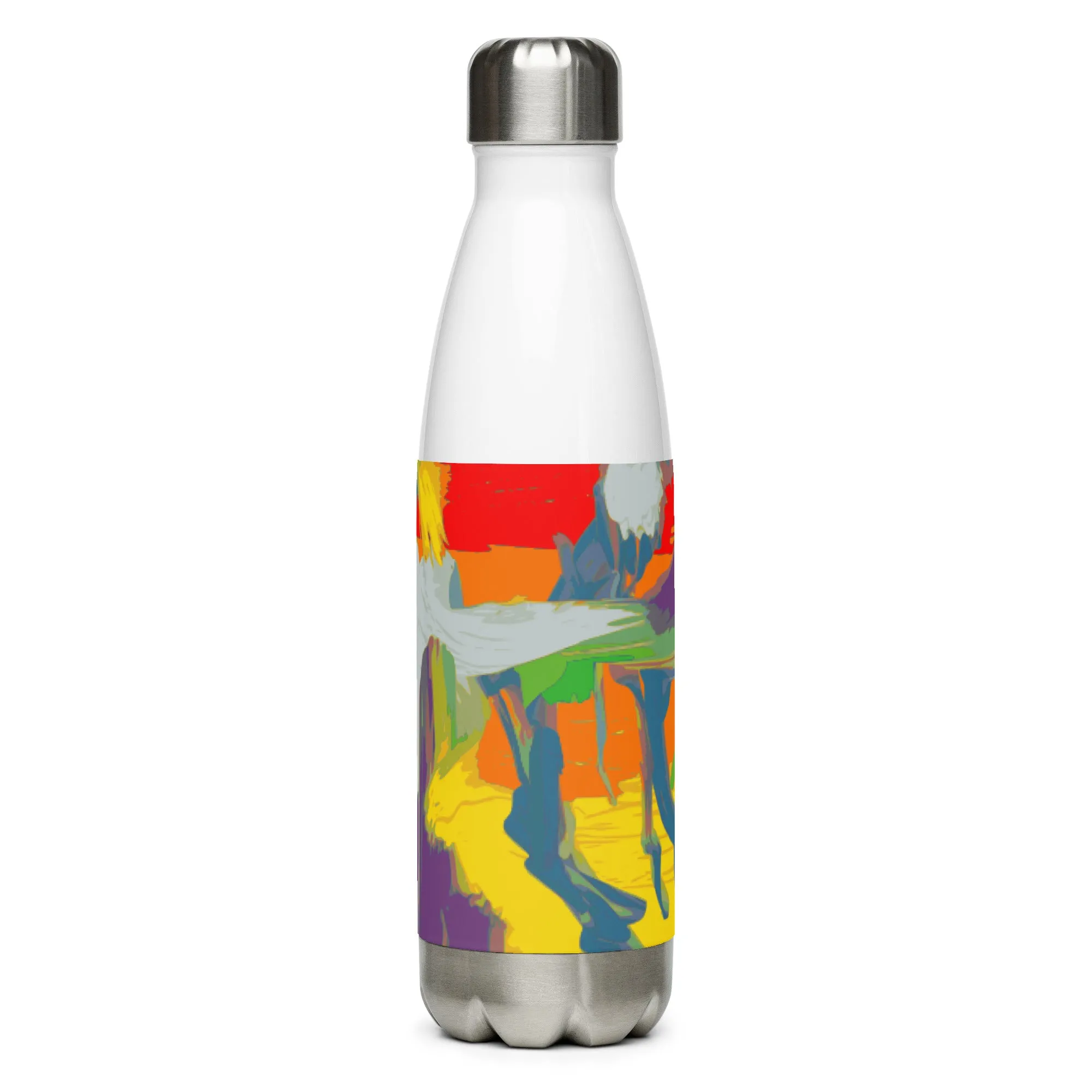 Stainless Steel Water Bottle Graffiti