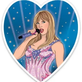 Taylor Greatest Era Heart Vinyl Sticker by The Found