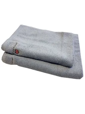 The Cotton Luxury 2-Piece Towel Bale - Silver Grey