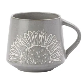 The English Tableware Company Artisan Flower Mug - Grey