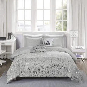 The Metallic Stone Bed Set