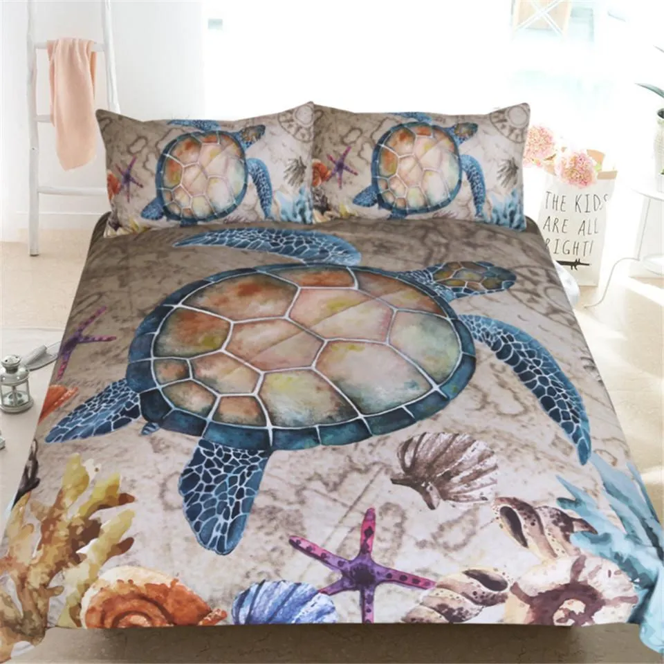 The Original Turtle Island Duvet Cover Set