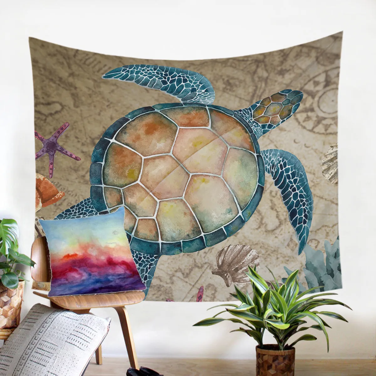 The Original Turtle Island Duvet Cover Set