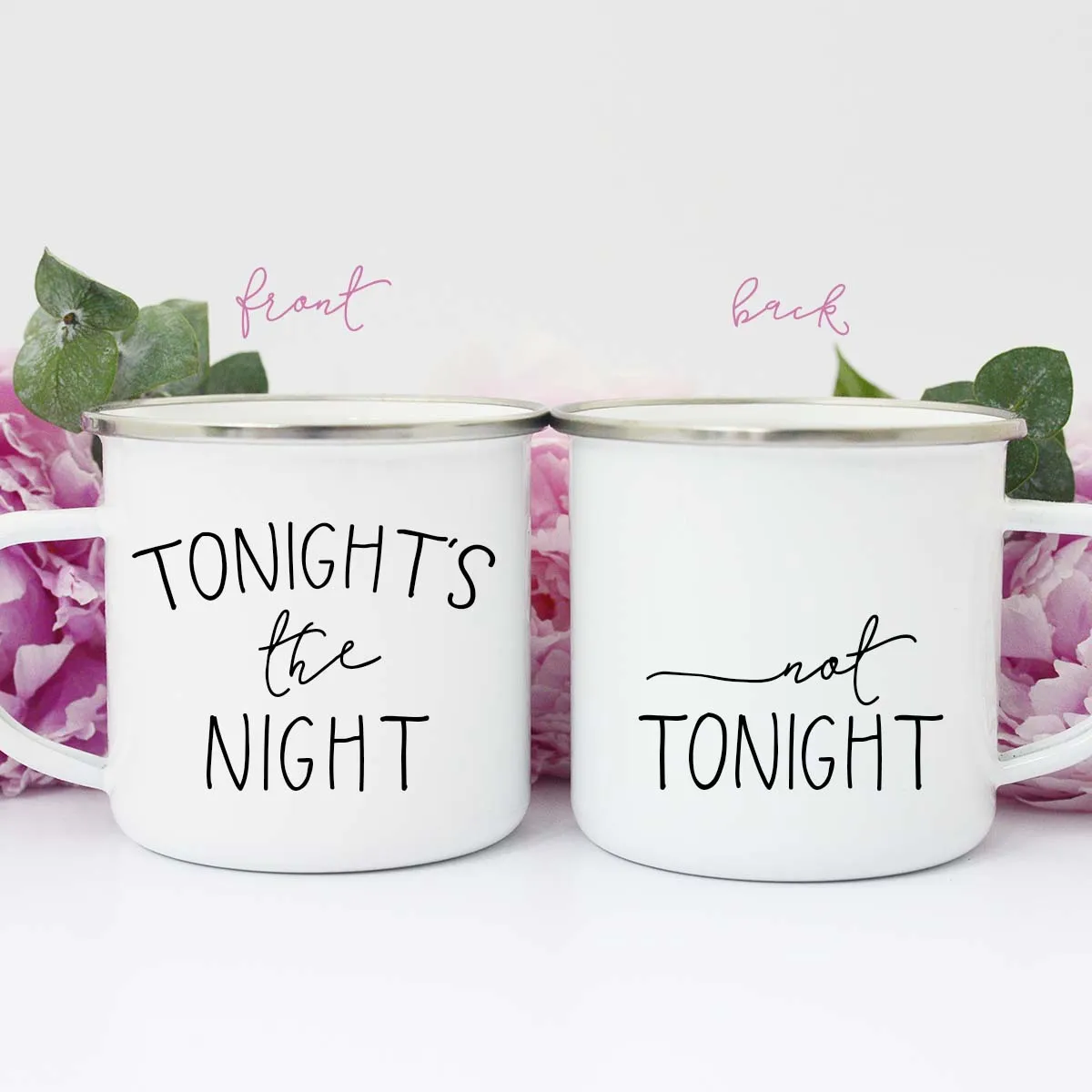 Tonight's the Night Not Tonight Mug, Valentine's Mug, Mug for Husband, Mug for Wife