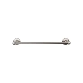 Top Knobs ED10BSND Edwardian Bath Towel Bar 30 Inch Single - Plain Bplate Brushed Satin Nickel