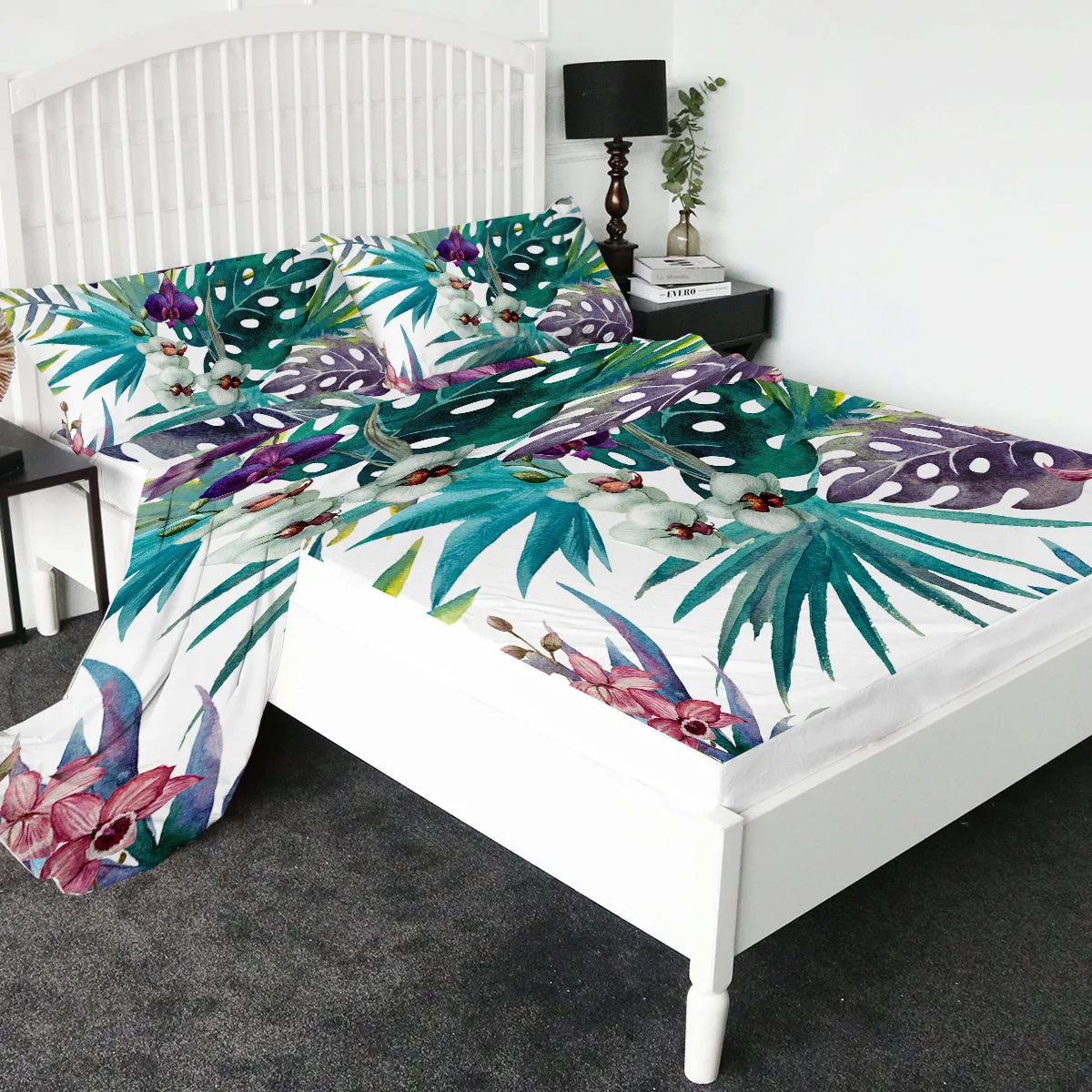 Tropical Orchids Sheet Set