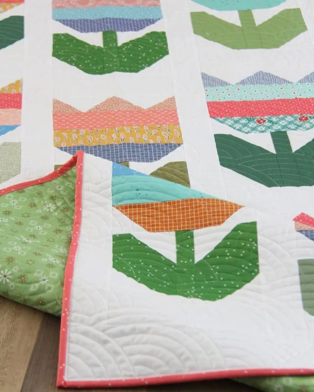 Tulips Quilt Pattern