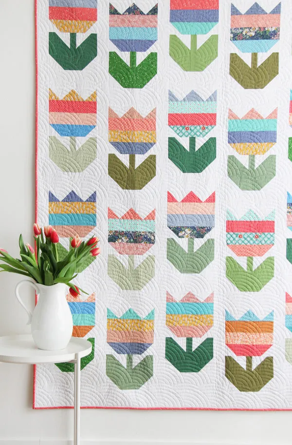 Tulips Quilt Pattern