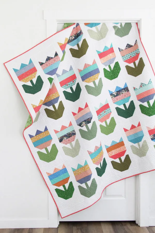 Tulips Quilt Pattern