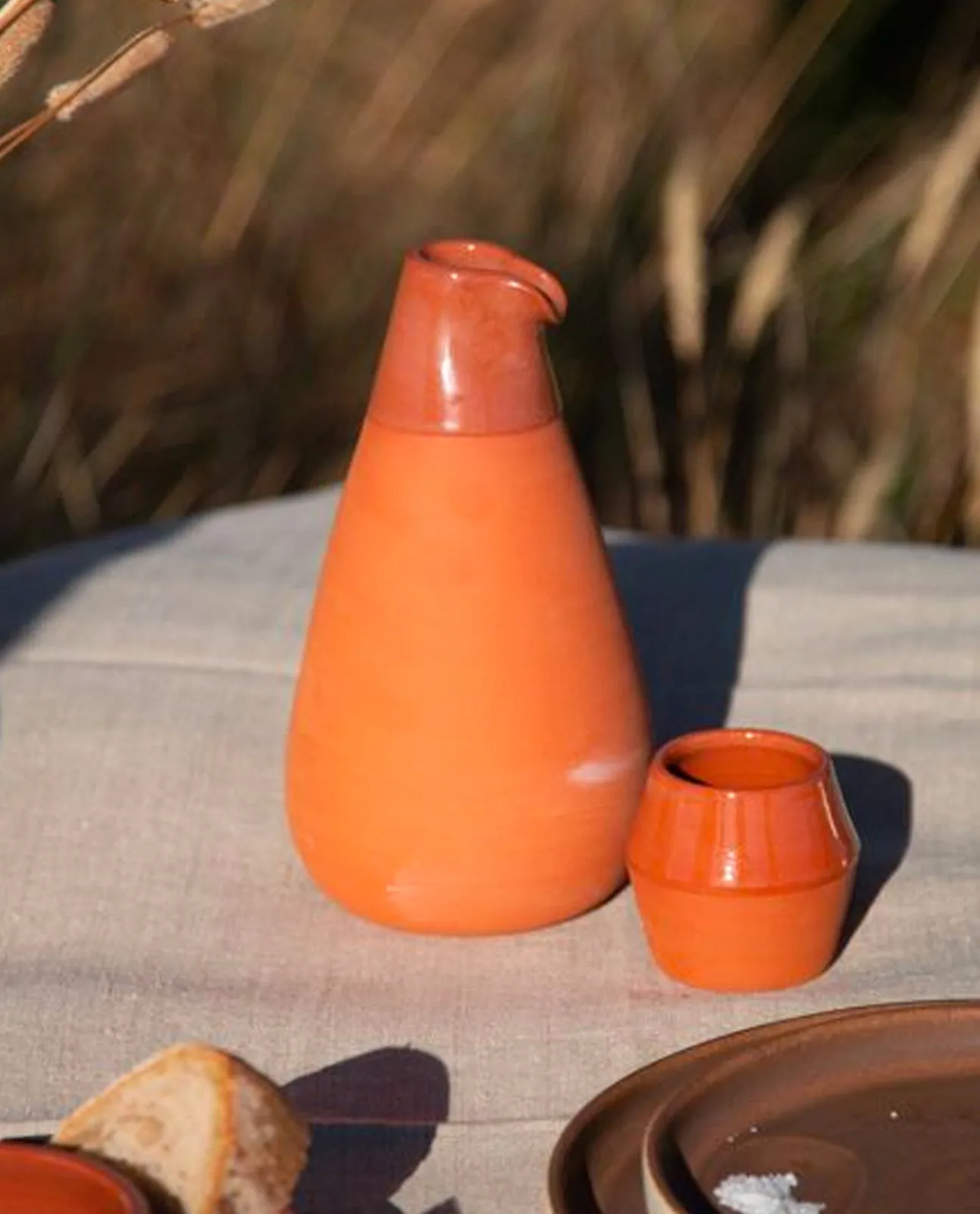 Vinhais-Vicara Carafe in Terracotta