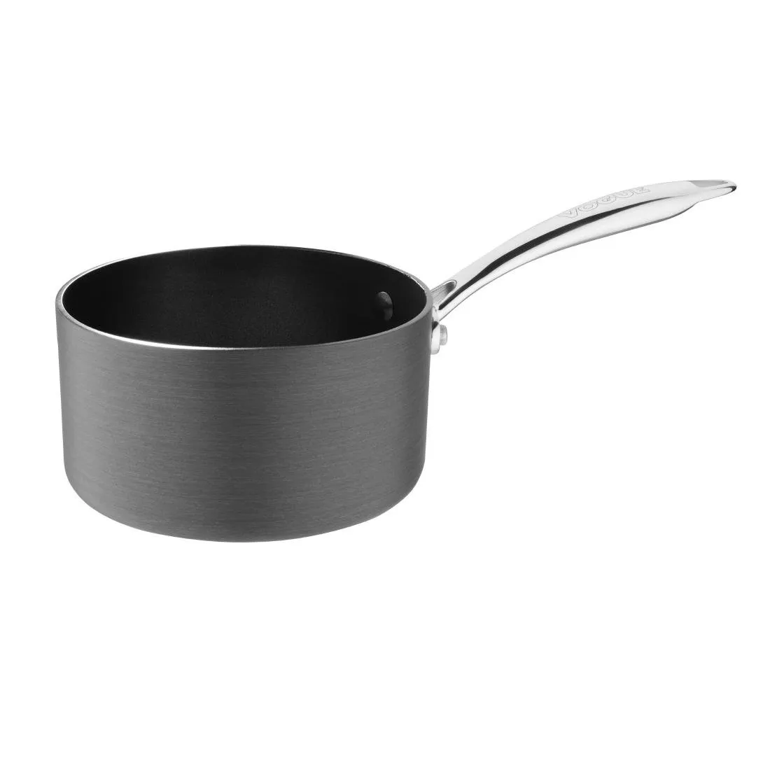 Vogue Anodised Aluminium Non-Stick Saucepan 16cm - CP762