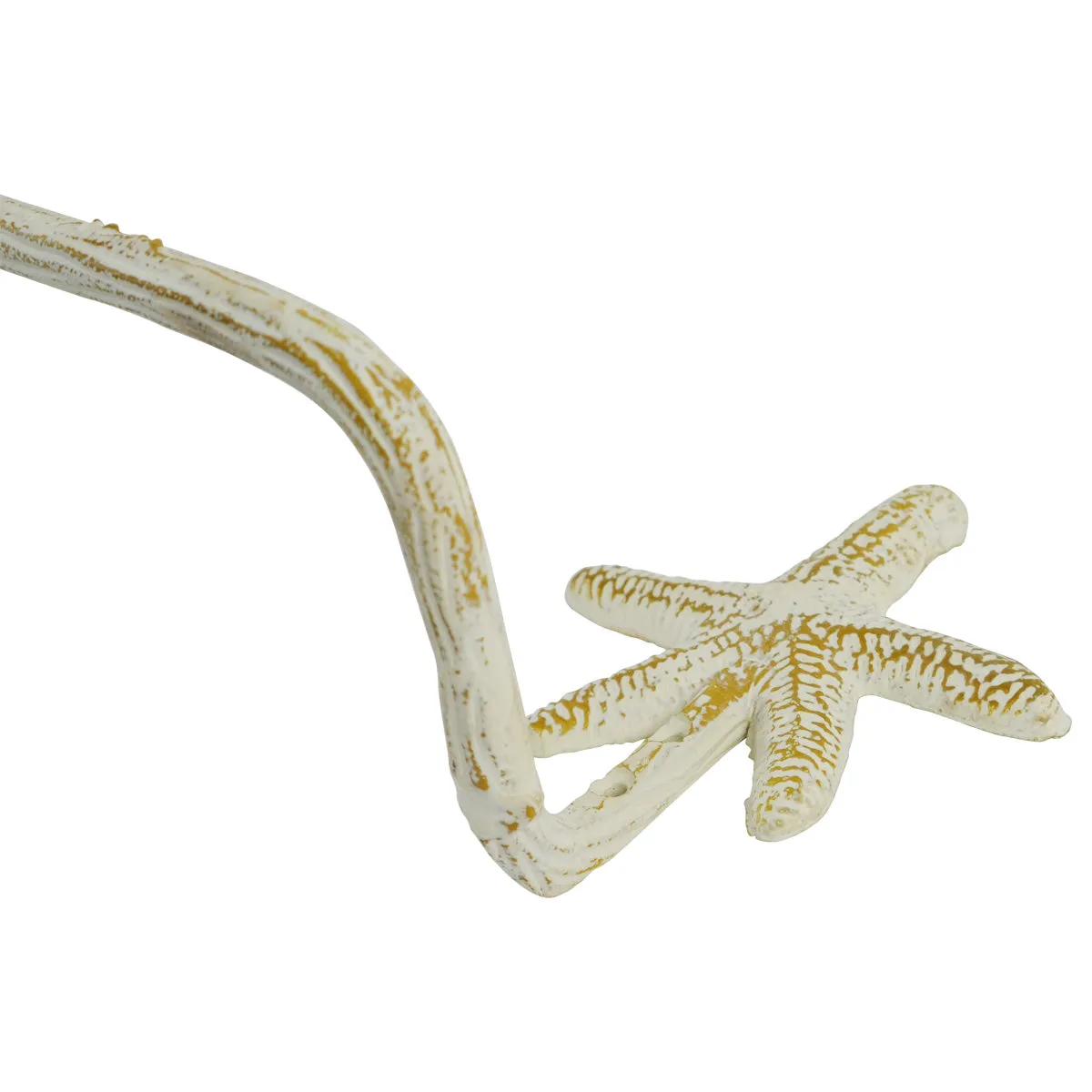 Wall Mount Starfish Bath Towel Bar Holder