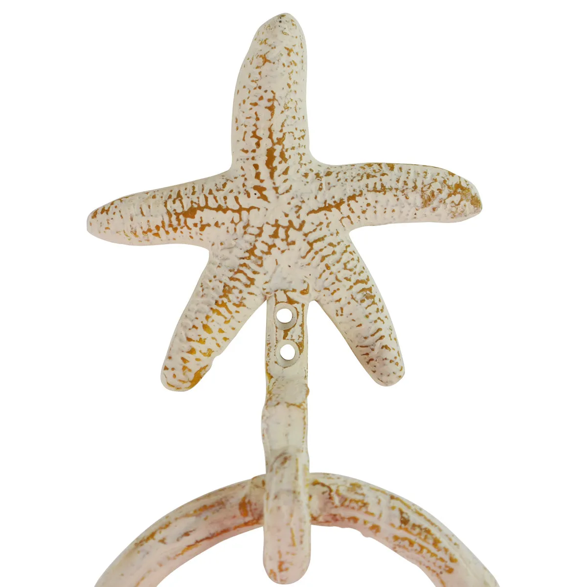 Wall Mount Starfish Kitchen and Bath Towel Ring Holder