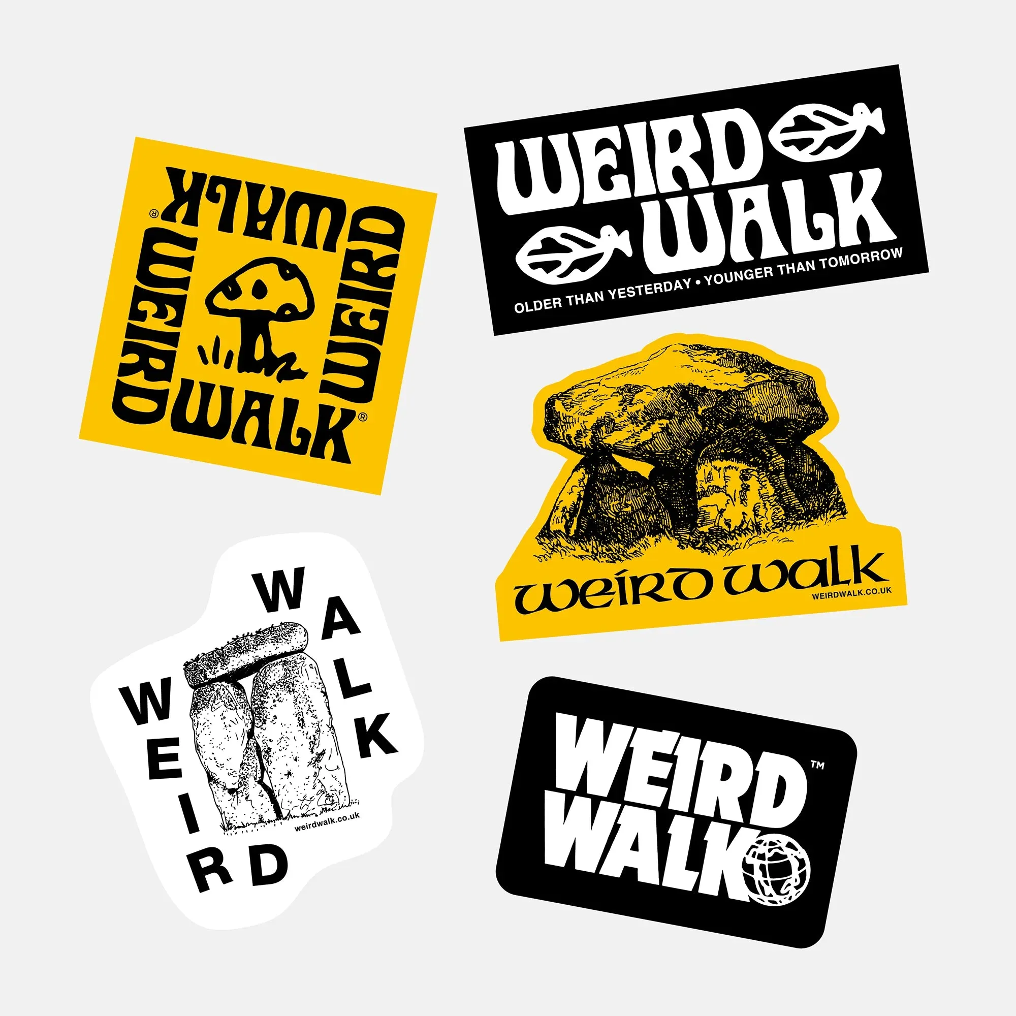 Weird Walk Sticker Pack 2024