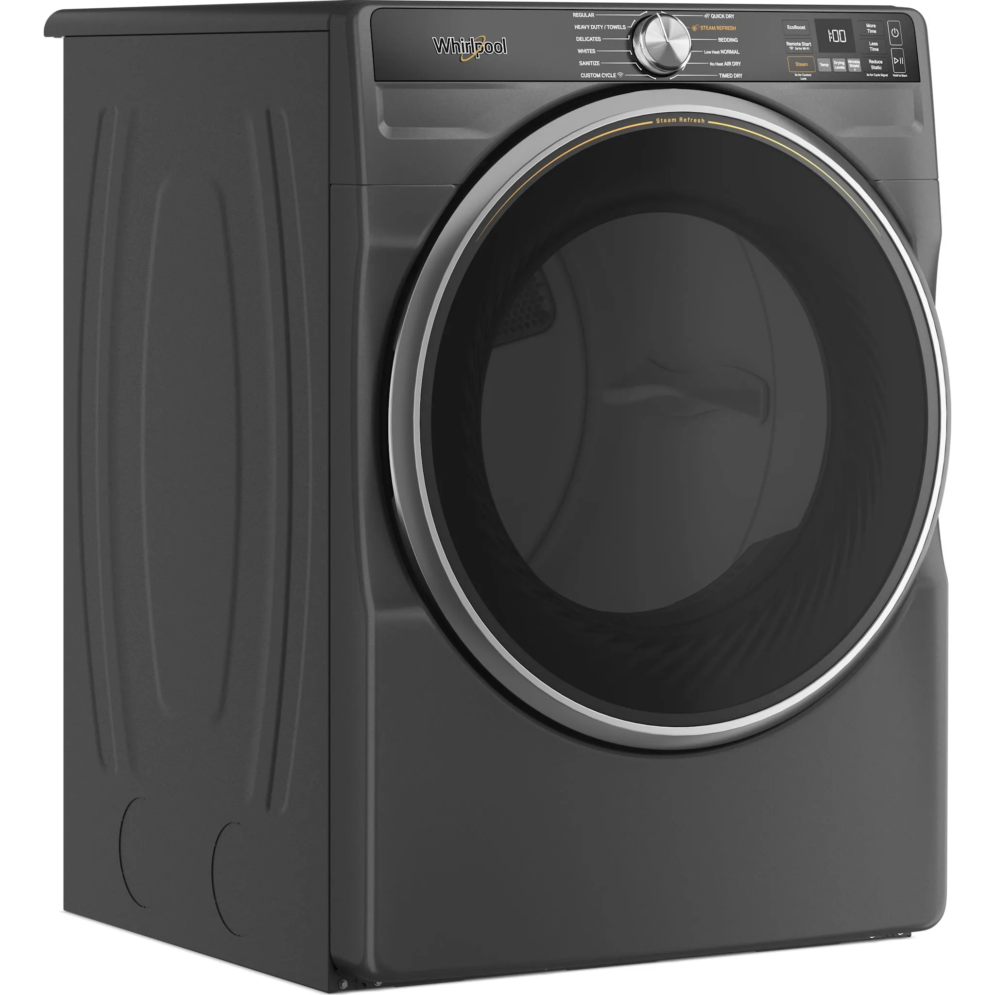 Whirlpool Front Load Dryer (YWED6720RU) - Volcano Black