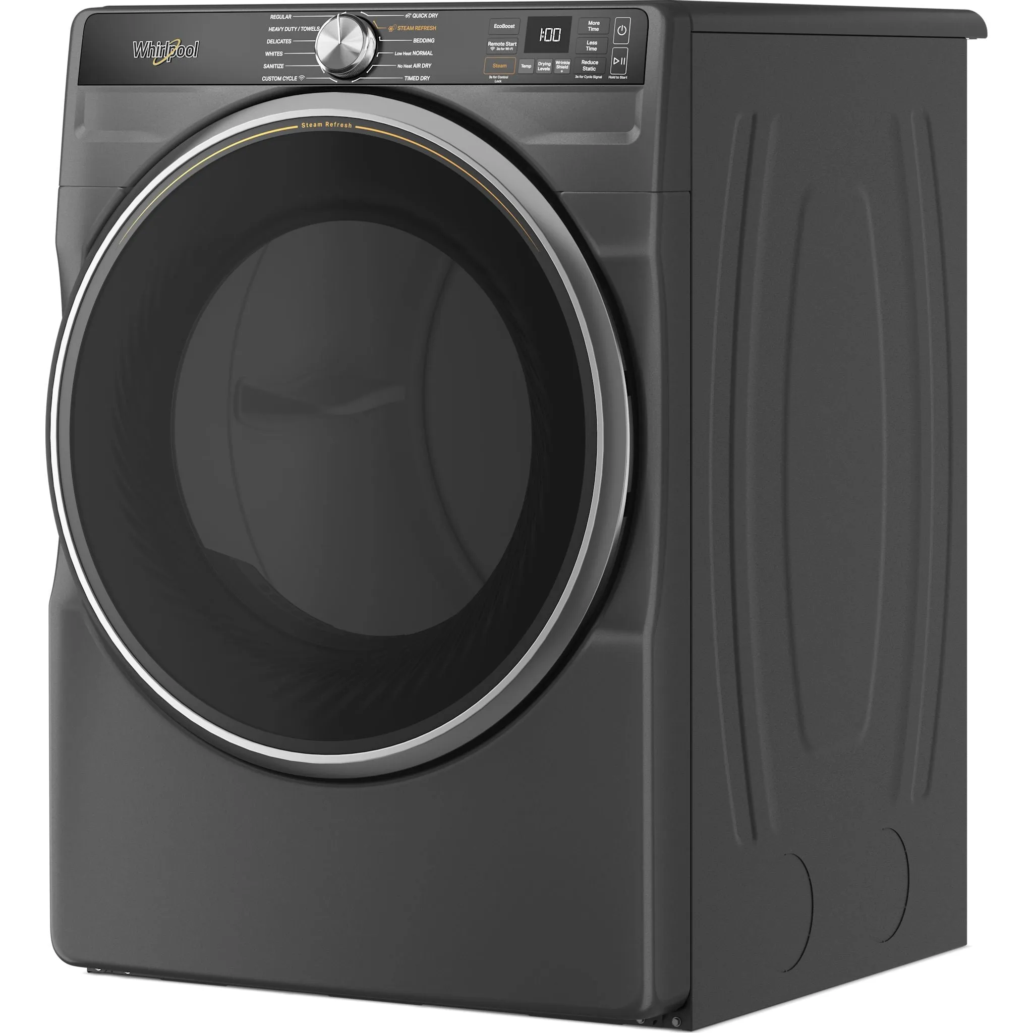 Whirlpool Front Load Dryer (YWED6720RU) - Volcano Black